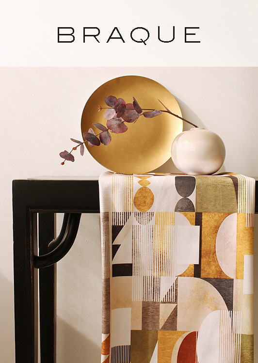 Estampados de terciopelo: Colección Braque, elegancia y sofisticación en cada diseño | Castilla Textil
