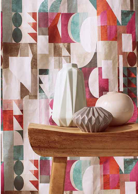 Estampados geométricos en tela - Colección Braque | Castilla Textil