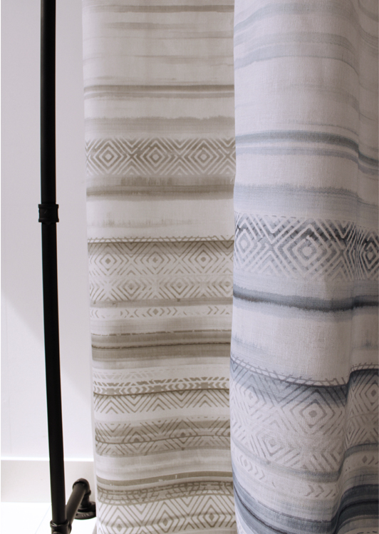 Visillos con estampación: Colección Bristol | Castilla Textil