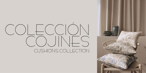 colección de cojines Castilla textil 2023